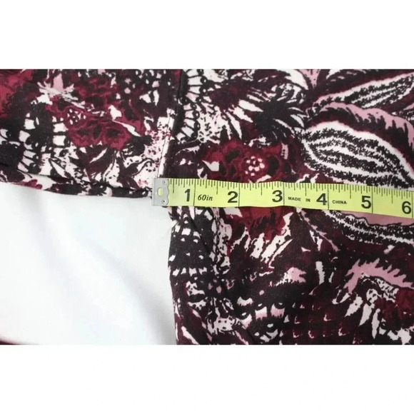 joie ladies burgundy&white sweatshirt size XL - Picture 6 of 8